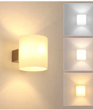 Moderne Houten Wandlamp – E27 LED Verlichting voor Slaapkamer, Hal & Trap