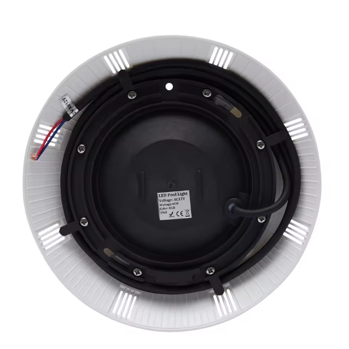 RGB LED Onderwater Zwembadlamp – 29,5 cm, 7 Kleuren & 11 Lichtmodi, IP68 Waterdicht, Inclusief Afstandsbediening