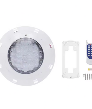 RGB LED Onderwater Zwembadlamp – 29,5 cm, 7 Kleuren & 11 Lichtmodi, IP68 Waterdicht, Inclusief Afstandsbediening