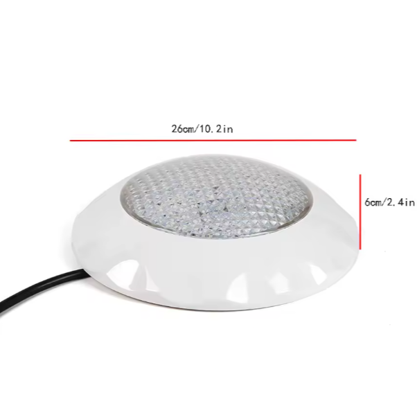 45W Onderwater Zwembadlamp – RGB Kleurverandering, IP68 Waterdicht & Inclusief Afstandsbediening