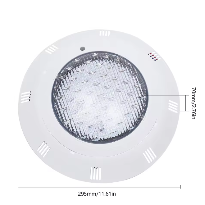 LED Onderwater Zwembadlamp – 7 Kleuren, IP68 Waterdicht, 45W, Inclusief Afstandsbediening