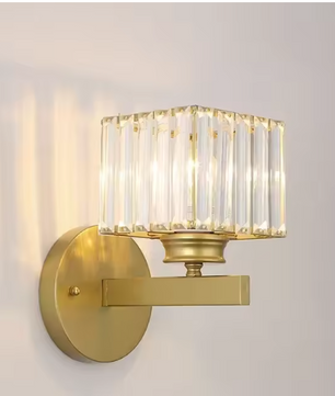Moderne Kristallen Wandlamp – Luxe LED Verlichting voor Slaapkamer & Woonkamer