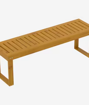 Set van 2 Teakhouten Tuinbanken – Massief Grenenhout, 300 kg Draagvermogen, 132 cm Breed