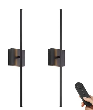 Moderne Oplaadbare LED Wandlamp – Bedradingsvrije Verlichting met Afstandsbediening