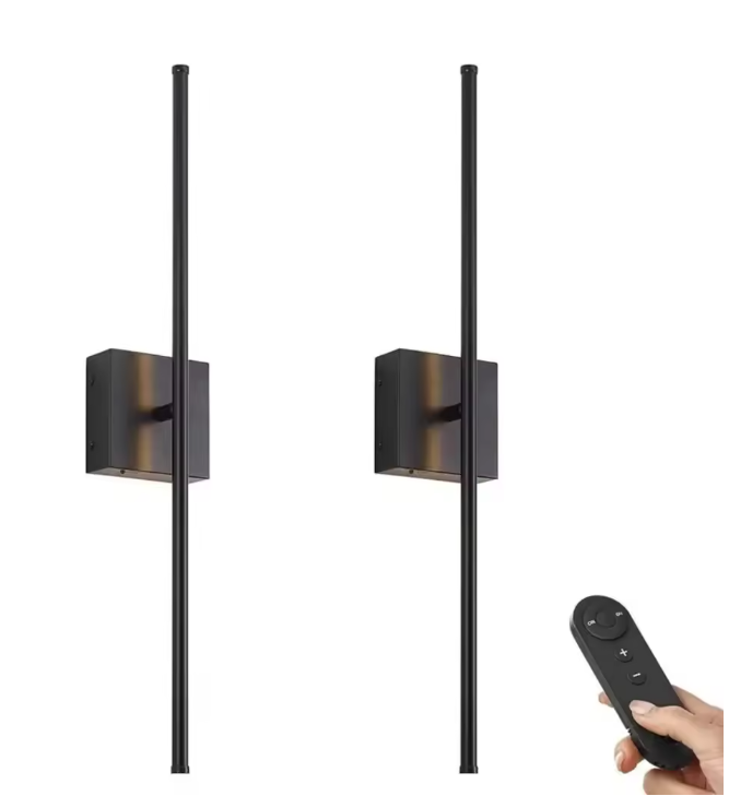 Moderne Oplaadbare LED Wandlamp – Bedradingsvrije Verlichting met Afstandsbediening