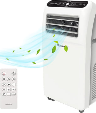 Mobiele Airconditioner 12000 BTU – 3-in-1 Koelen, Ventileren en Ontvochtigen met Uitlaatslang