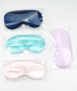 Zijden Slaapmasker – Lichtdicht Oogmasker met Verstelbare Band