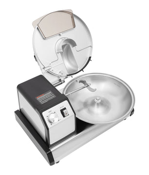 Commerciële Voedselprocessor 5L – Elektrische Groentehakker en Vleesmolen met Timer 250W