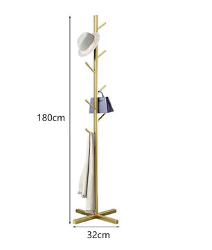 Sedia Staande Kapstok Premium - Goud