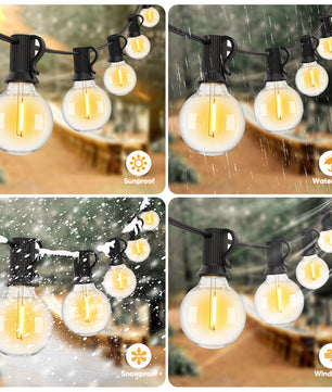 G40 LED Lichtslinger Buiten – Waterdichte Onbreekbare Globe Feestverlichting