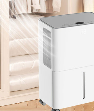 Compacte Luchtontvochtiger 1600 ml – Stil en Energiezuinig met Afvoerslang