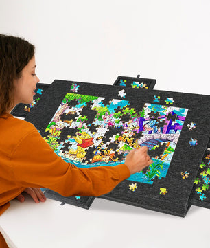 Puzzelbord met 6 Laden – Draagbare Puzzeltafel voor 1000 Stukjes