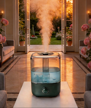 5L Ultrasone Luchtbevochtiger met Afstandsbediening en Aroma Functie – Stil en Krachtig