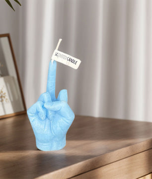 Grappige Geurkaars Middelvinger – Sojawas Aromatherapie Kaars met Uniek Design voor Decoratie