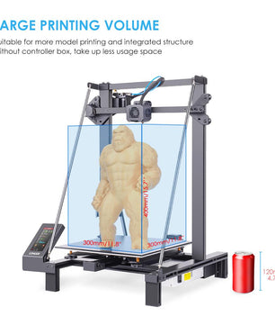 Grote 3D Printer met Touchscreen en 30 × 30 × 40 cm Printvolume