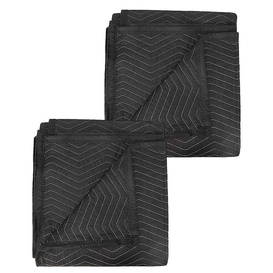 Set van 2 Verhuisdekens – Heavy Duty Meubelbescherming 185 × 101 cm