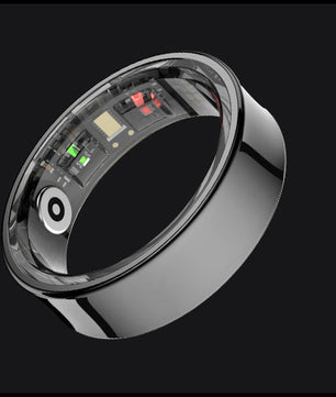 Smart Ring met Oplaadetui – Gezondheidsmonitor, Slaaptracker en Temperatuurmeting