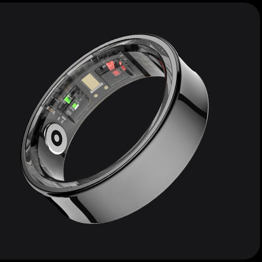 Smart Ring met Oplaadetui – Gezondheidsmonitor, Slaaptracker en Temperatuurmeting