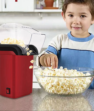 Mini Popcornmachine – Elektrische Hetelucht Popper zonder Olie, Snel en Gezond