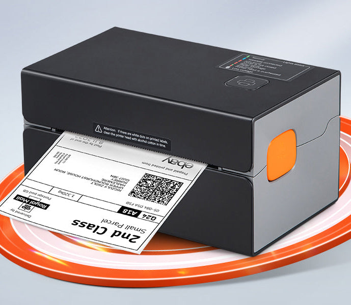 Thermische Labelprinter 300 DPI met Bluetooth en Automatische Labelherkenning – Snelle Verzendlabels en Barcode Printing