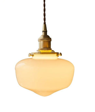 Japanse Glazen Hanglamp – Minimalistisch Nordic Design – LED E27 – Verstelbaar Snoer 200 cm – Sfeervolle Interieurverlichting