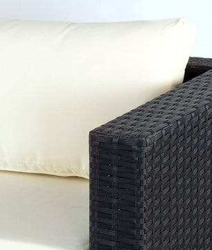 GARDEN FURNITURE AKTIVE 3-SEATER SOFA SIDE TABLE 203 X 125 X 64 CM