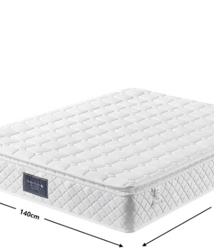 90/140/160x200 cm Binnenveringsmatras – Oeko-Tex Gecertificeerd met Gewatteerde Microvezelhoes