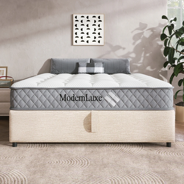 Orthopedische Cold Foam-matras met 7-Zone Pocketveerkern, H3 Hardheid, 20 cm Hoogte