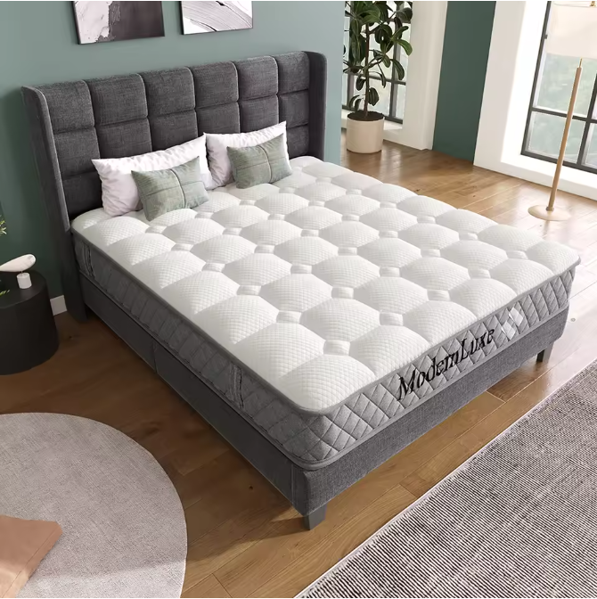 Orthopedische Cold Foam-matras met 7-Zone Pocketveerkern, H3 Hardheid, 20 cm Hoogte