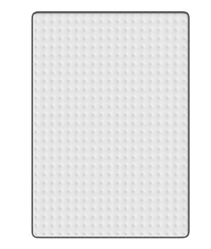 90x200x25 cm Pocket Spring Matras – Ultrageluiddichte Matras met Comfortschuim en Ademend Oppervlak