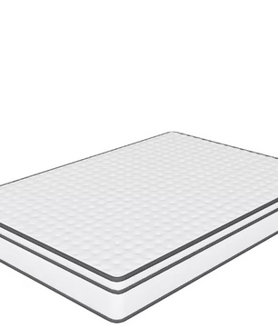 90x200x25 cm Pocket Spring Matras – Ultrageluiddichte Matras met Comfortschuim en Ademend Oppervlak