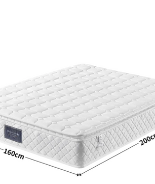 Veerkernmatras 90x200, 140x200, 160x200 cm – 25 cm Hoog, Ademend en Allergievriendelijk