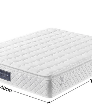 Veerkernmatras 90x200, 140x200, 160x200 cm – 25 cm Hoog, Ademend en Allergievriendelijk