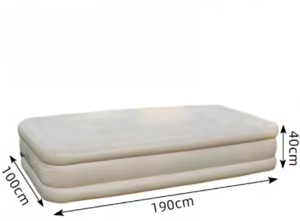 Opblaasbaar Luchtbed met Ingebouwde Pomp – Zelfopblazend Matras voor Kamperen en Binnengebruik