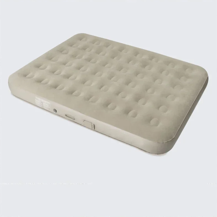 Opblaasbaar Luchtbed met Ingebouwde Pomp – Zelfopblazend Matras voor Kamperen en Binnengebruik