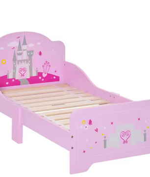 Houten Kinderbed voor +3 Jaar – Bed met Beschermende Zijkant