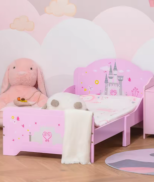 Houten Kinderbed voor +3 Jaar – Bed met Beschermende Zijkant