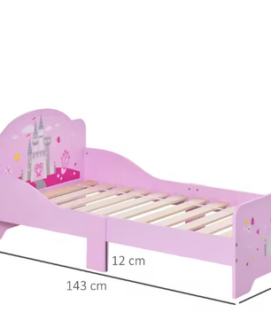 Houten Kinderbed voor +3 Jaar – Bed met Beschermende Zijkant