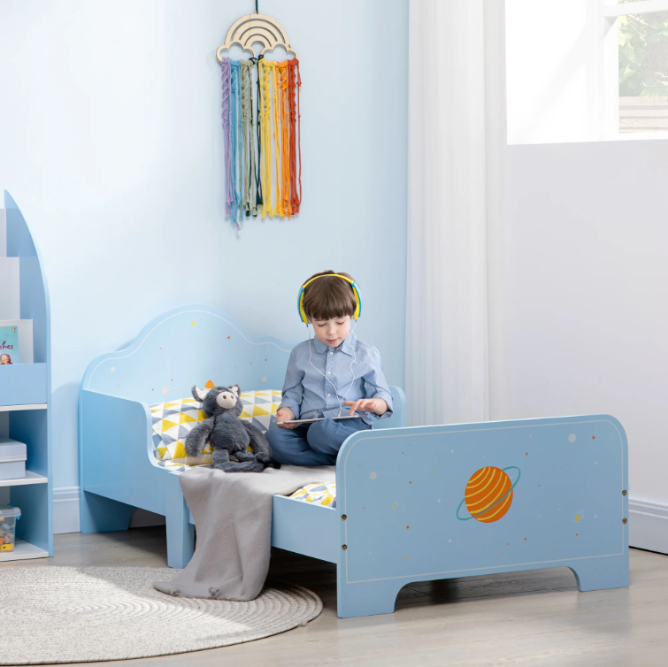 Zonekiz Houten Kinderbed 143x74x59 cm – Voor Kinderen van 3-6 Jaar