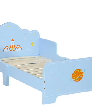 Zonekiz Houten Kinderbed 143x74x59 cm – Voor Kinderen van 3-6 Jaar