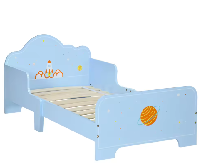 Zonekiz Houten Kinderbed 143x74x59 cm – Voor Kinderen van 3-6 Jaar