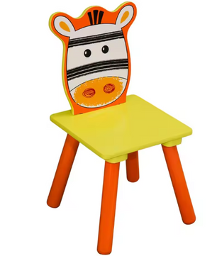 Houten Kindertafel met 2 Stoelen – Speel- en Activiteitenset voor Kleuters