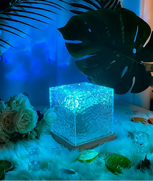 Ocean Wave Projectorlamp – 16-Kleuren Aurora Nachtlamp met Afstandsbediening