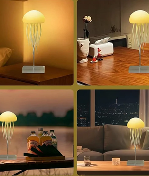 LED Kwallenlamp met 9 Tentakels – RGB Kleurverloop en Afstandsbediening