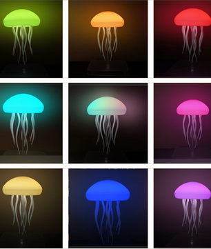 LED Kwallenlamp met 9 Tentakels – RGB Kleurverloop en Afstandsbediening
