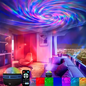 LED Sterrenhemel en Noorderlicht Projector – Draaibare Projectielamp met Afstandsbediening