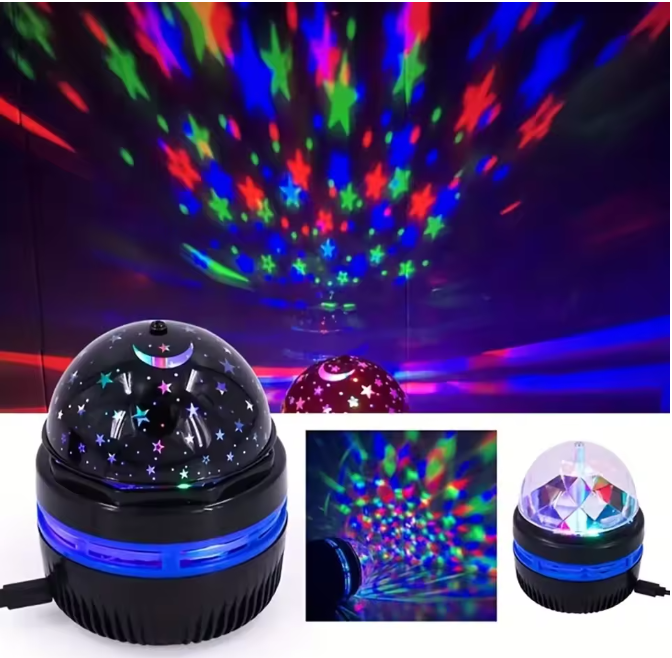 LED Sterrenhemel en Noorderlicht Projector – Draaibare Projectielamp met Afstandsbediening