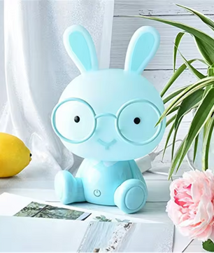 Konijn LED Nachtlampje met Touch – Cartoon Bunny Tafellamp