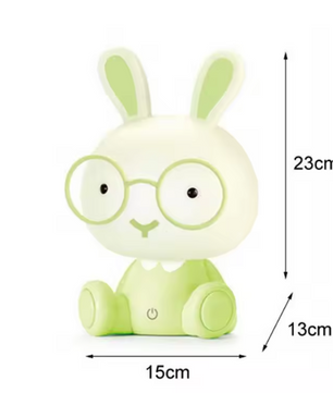 Konijn LED Nachtlampje met Touch – Cartoon Bunny Tafellamp