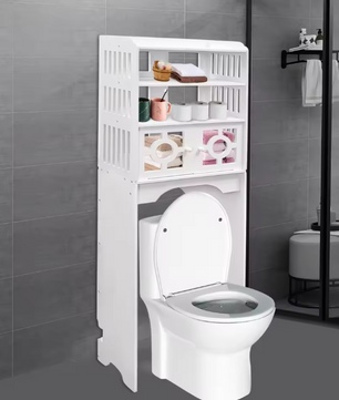 4-Laags Toiletkast – Ruimtebesparende Badkamer Organizer